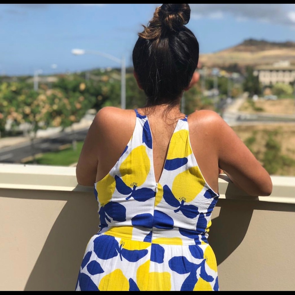 LOFT lemon sundress 🍋